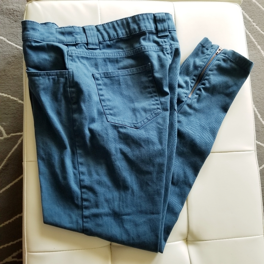 Teal Jeans By Bongo